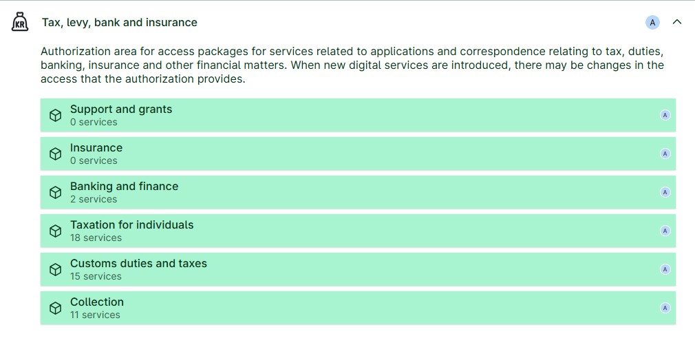Altinn tax access